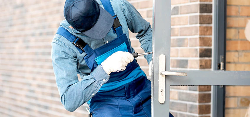 Pivot Storefront Door Locks Installation in Loomis, California